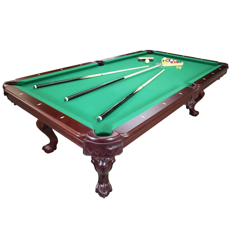 Parisian-Nights-8-Ft-Pool-Table-With-Green-Felt