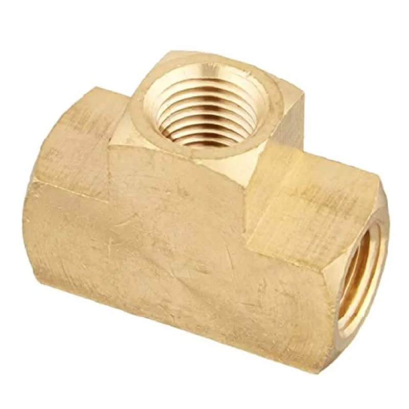 Pentair-071982-.25-Brass-2000_4000-Tee-Fitting