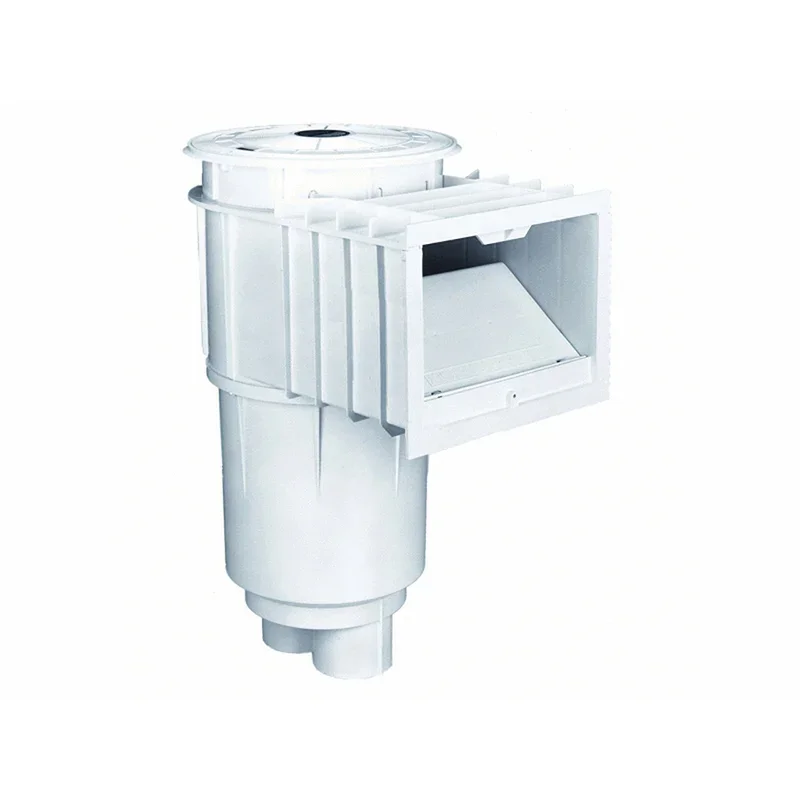 Pentair-08650-1403-Sta-Rite-SwimQuip-ABS-U-3-White-Skimmer-with-Tan-Lid