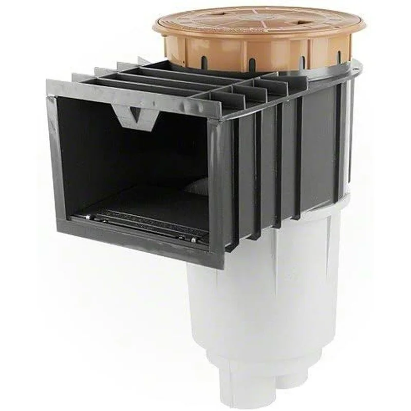Pentair-08650-3403E-Sta-Rite-SwimQuip-ABS-U-3-Tan-Skimmer-with-Float