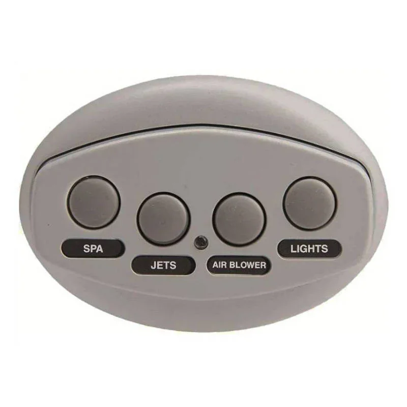 Pentair-521886-Gray-4-Function-IS4-Spa-Side-Remote