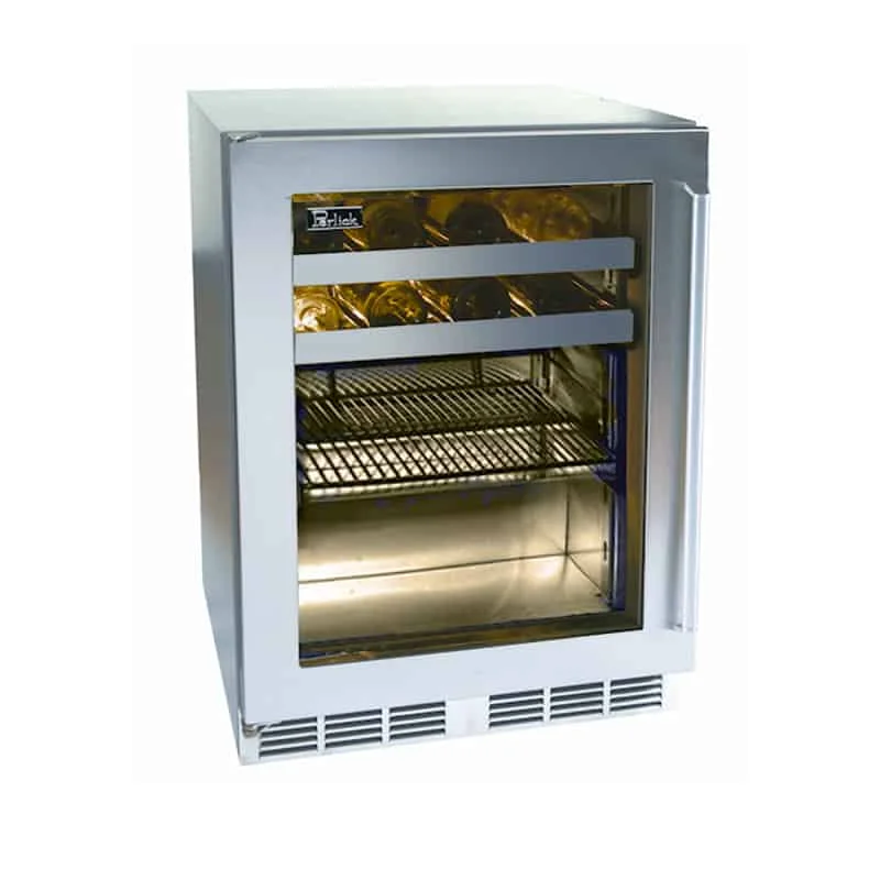 Perlick-24-In-Signature-Series-Left-Hinge-Glass-Door-Beverage-Center