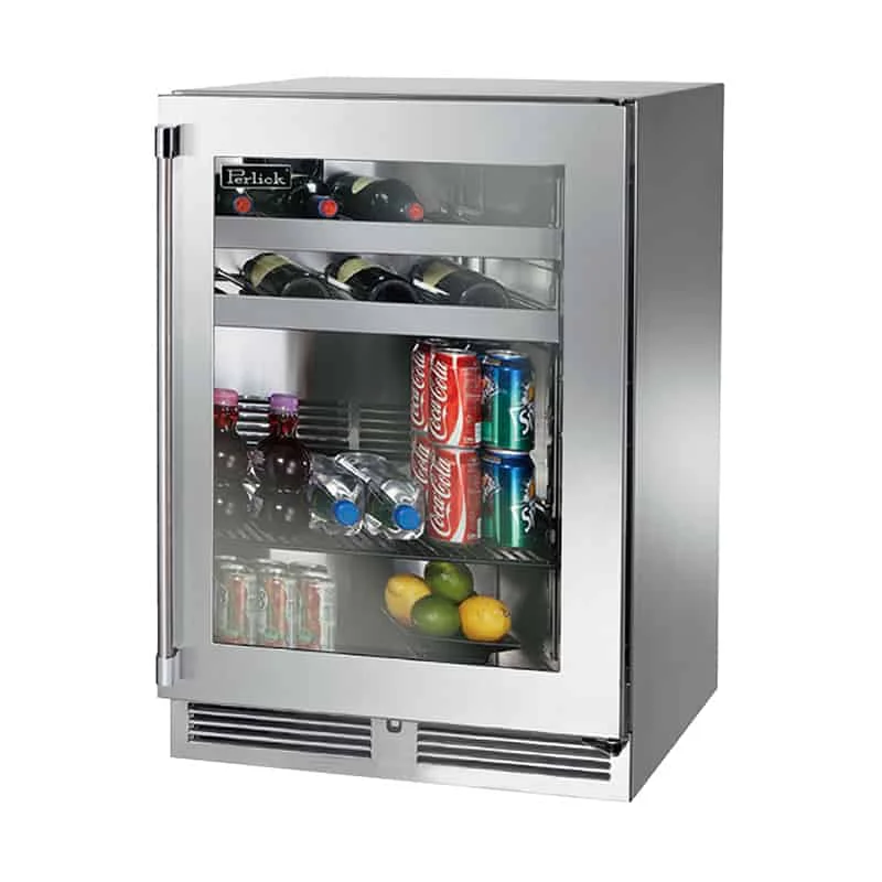 Perlick-24-In-Signature-Series-Right-Hinge-Glass-Door-Beverage-Center