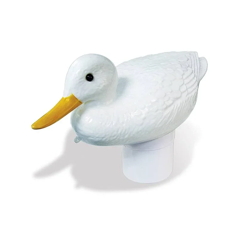 Poolmaster-32131-White-Duck-Chlorine-Dispenser