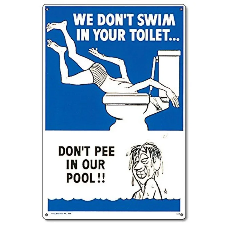 Poolmaster-41327-Toilet-Sign