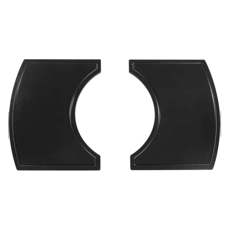 Primo-2-Piece-Island-Side-Shelves-For-Oval-XL-Large-Steel-Cart