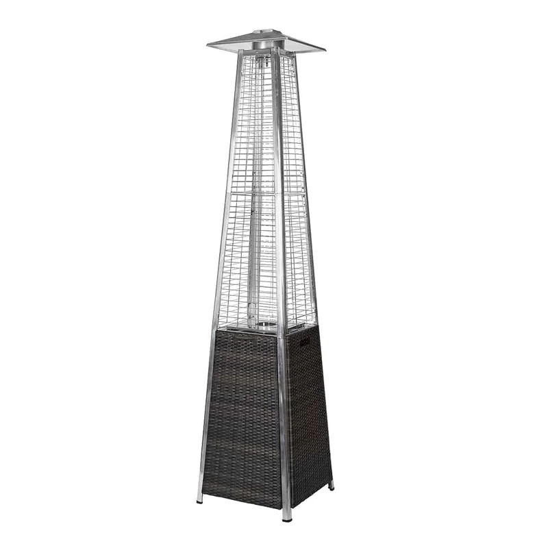RADTec-Grey-Wicker-Tower-Flame-Heater