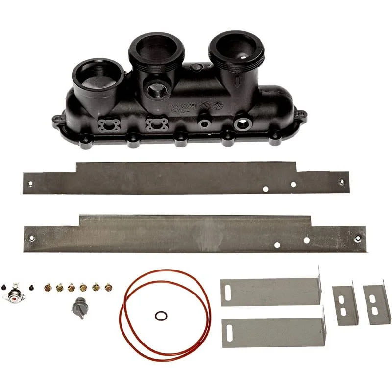 Raypak-006706F-R185A-R405A-InletOutlet-Header-WGasket1
