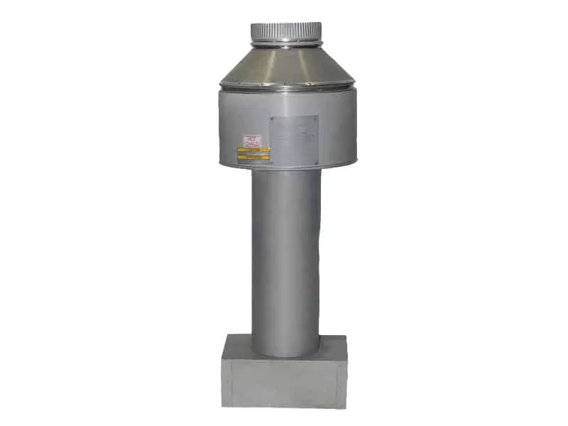Raypak-106A-Draft-Hood-Stack-Top