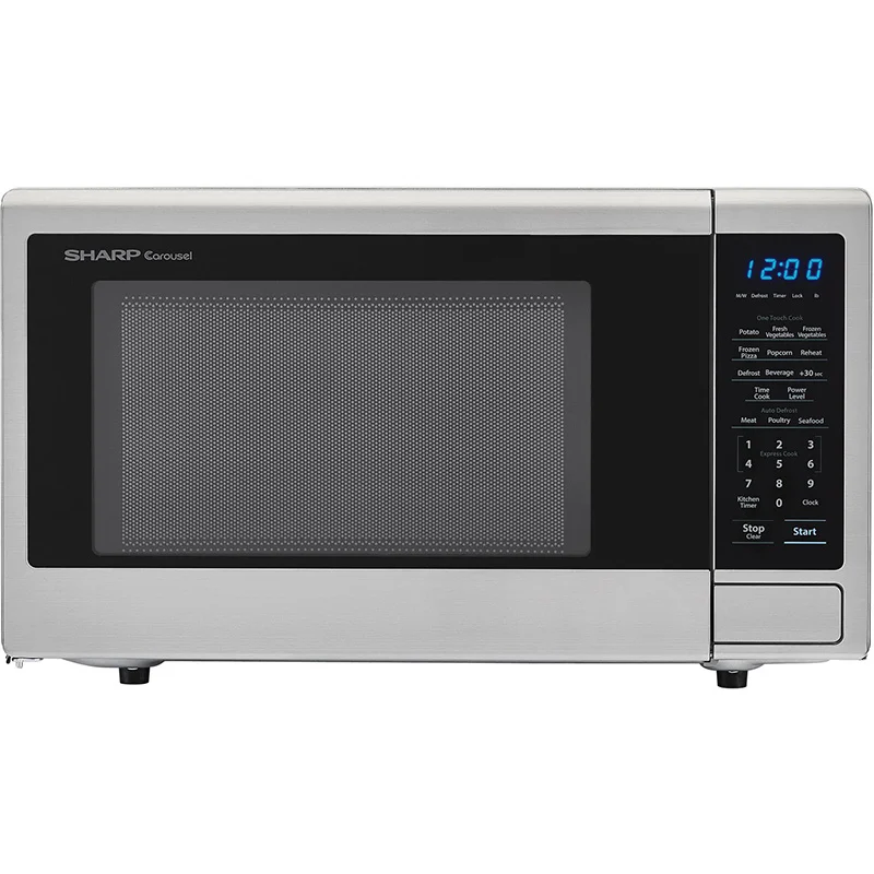 Sharp-Stainless-Steel-1-1-Cubic-Feet-OR-Certified-Countertop-Microwave2