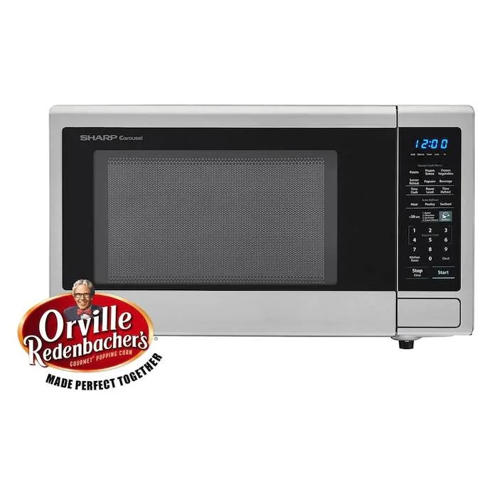 Sharp-Stainless-Steel-1.4-cu.-ft.-Countertop-Microwave-1100W1