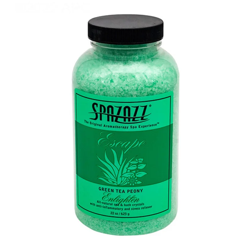 Spazazz-SPZ-109E-Escape-Crystal-Elixir-22-Oz-Green-Tea-Peony-Enlighten