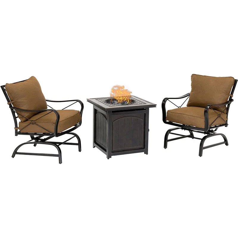 Summer-Night-3-Piece-2-Steel-Cush-Rockers-and-Square-Fire-Pit1