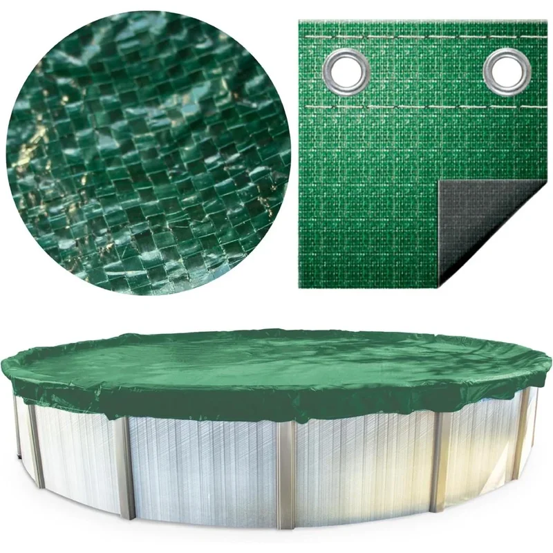 Swimline-PCO121931-Supreme-Guard-Above-Ground-Solid-Winter-Cover-Kit-16-Ft.-x-28-Ft.-Green-Oval-with-3-Ft.-Overlap-1