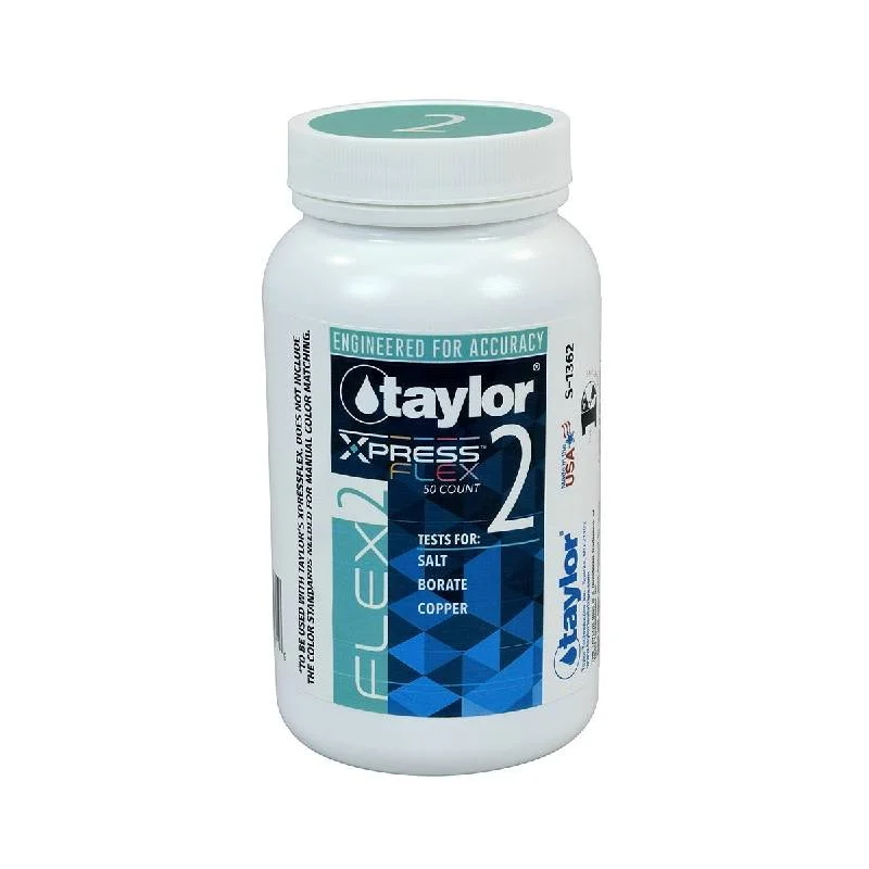Taylor-Technologies-S-1362-Flex-2-Test-Strips-50-Count-Bottle